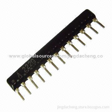 Resistor Networks, Small in Size, with High Density Packing, Used for Print PCB